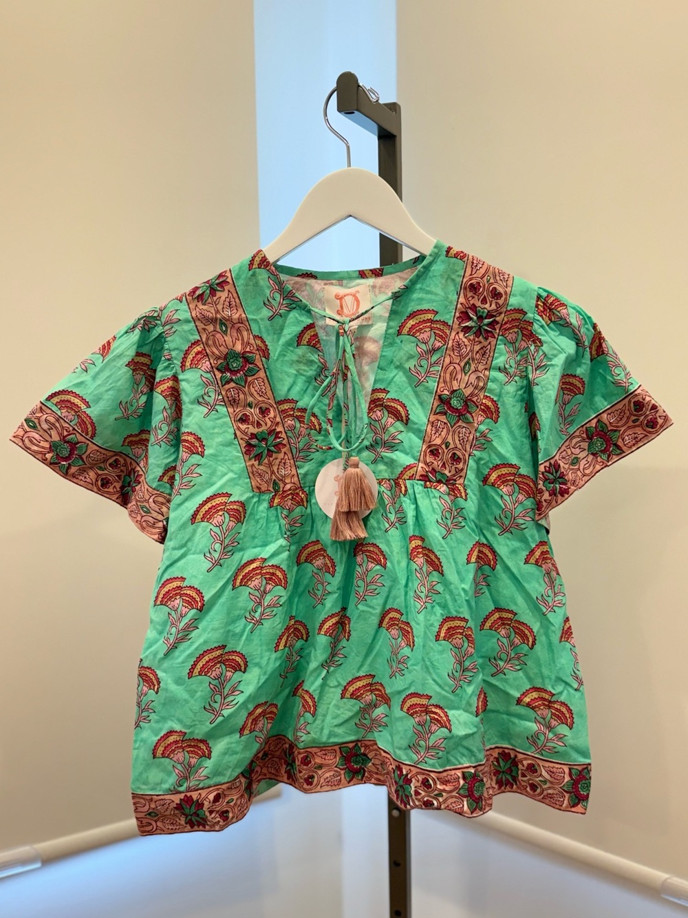 Victoria Dunn Catalina Blouse - Blue Radiance